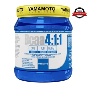 BCAA 4:1:1 500 cpr YAMAMOTO AMINOACIDI RAMIFICATI con B1 e B6 - Imagen 1 de 1