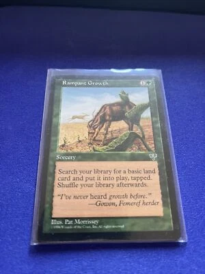 MTG Rampant Growth Mirage Regular Common - Image 1 of 2