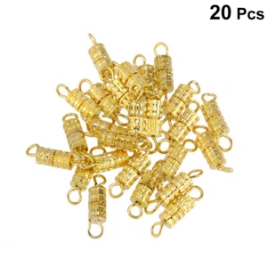 20PCS Fermagli a Vite per Gioielli Fermagli a Vite per Bracciali Collana Artigianato Ricerca - Foto 1 di 12