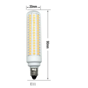 E11 LED bulb 12W 100~265V 168-2835 SMD Ceiling fan Light Lamp Equivalent 120W - Picture 1 of 8