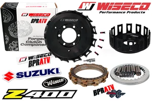 03-14 Suzuki LTZ400 Z400 LTZ Wiseco Heavy Duty Forged Clutch Basket Fiber Spring - Picture 1 of 24