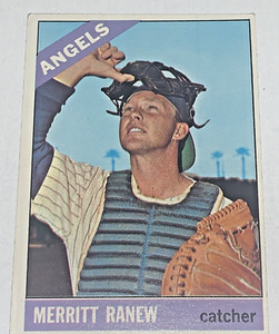1966 Topps Baseball #62 Merritt Ranew California Angels VG-NM