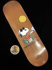 RARE éléments arachides skateboard deck Joe Cool Snoopy Charlie marron illustration