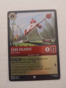 Disney Lorcana Archazia's Island - Card Soldiers - Common Foil #129/204 - Picture 1 of 2