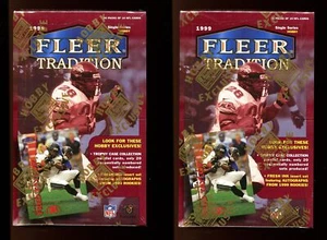 (2) Caja de hobby de fútbol Fleer Tradition 1999 sellada - Imagen 1 de 2