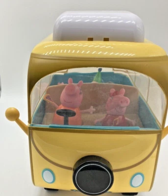 Peppa Pig Caravan Camper Bus w 10 figures Jazwares Peppa Pig , George play set - Image 1 of 4
