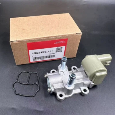 Válvula de control de aire de ralentí Denso 16022-P2E-A51 nueva OEM para Honda CIVIC 1996-2000 Foto 1 de 4