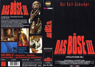 VHS Rarität: DAS BÖSE 3 - PHANTASM (1994) VPS - Bild 1 von 3