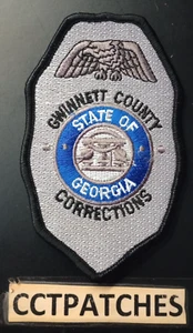 GWINNETT COUNTY, GEORGIA CORRECTIONS SHOULDER PATCH GA - Picture 1 of 2