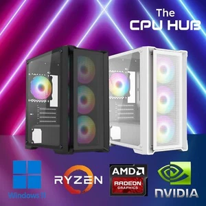 AMD Ryzen 5 7600X Gaming PC 32GB DDR5 RTX 4070 Super 12GB 2TB NMVE SSD b - Afbeelding 1 van 20