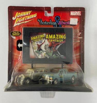 Johnny Lightning 2002 Ayesterday & Today Marvel Amazing Fantasy Spider-Man Foto 1 de 4