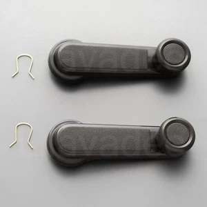 2005-2015 for NISSAN NAVARA D40 UTE PICKUP WINDOW WINDERS CRANK HANDLE BLACK - Picture 1 of 2