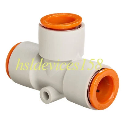 1PCS SMC KQ2T03-00A PBT Push-to-Connect Tube Fitting Union Tee 5/32" Tube - Image 1 of 2