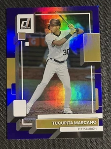 2022 Panini Donruss - Holo Purple #150 Tucupita Marcano (RC) - Picture 1 of 2