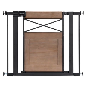 Safety 1st Kids/Baby/Pet Easy-Install Multi-Use Modern Farmhouse Gate - Picture 1 of 5