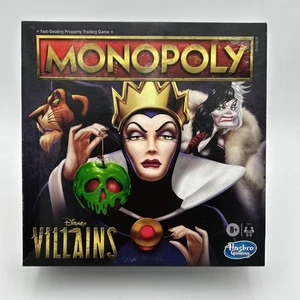 Juego de mesa MONOPOLY Disney Villains Edition de Hasbo Gaming 2020 - NUEVO PRECINTADO - Imagen 1 de 9