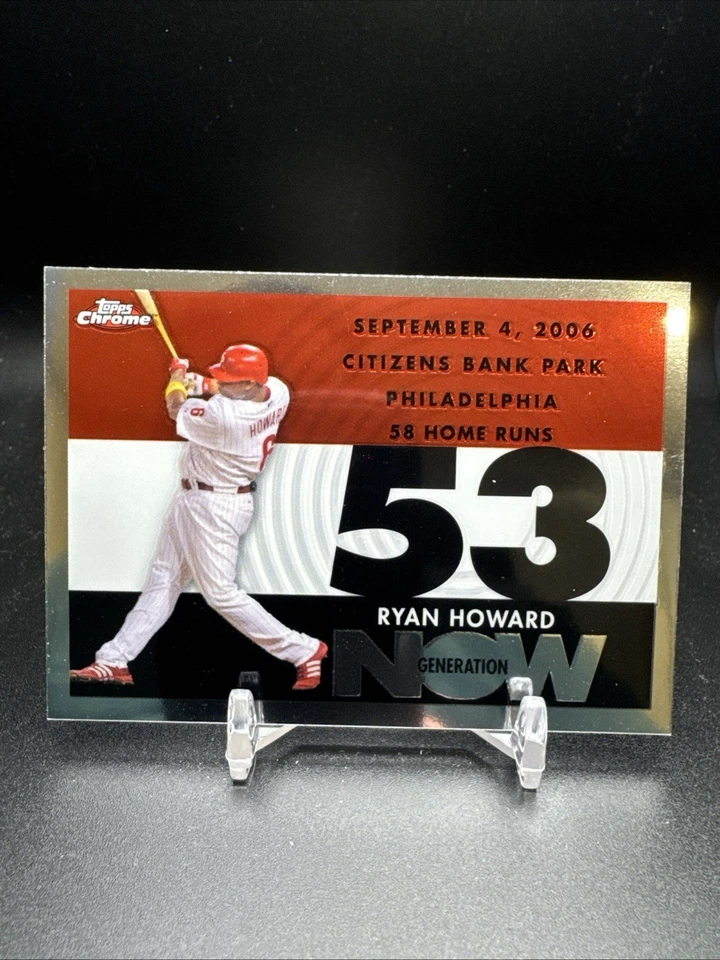 2007 Topps Chrome Generation Now #GN203 Ryan Howard - Image 1 of 2