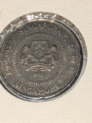 Singapore 10 Cents 1987 Copper-Nickel Coin - Image 1 of 2