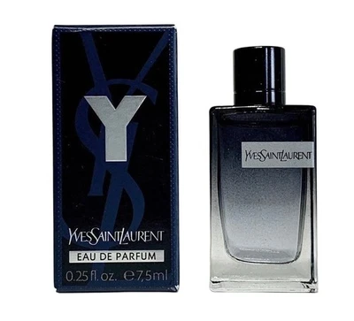 Yves Saint Laurent YSL Y Eau de Parfum EDP MINI Splash .25oz / 7.5ml AEROSOL GRATIS Foto 1 de 4