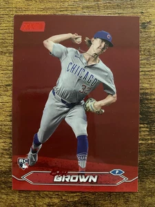BEN BROWN 2024 TOPPS STADIUM CLUB RED FOIL ROOKIE CARD, CHICAGO CUBS - Picture 1 of 1