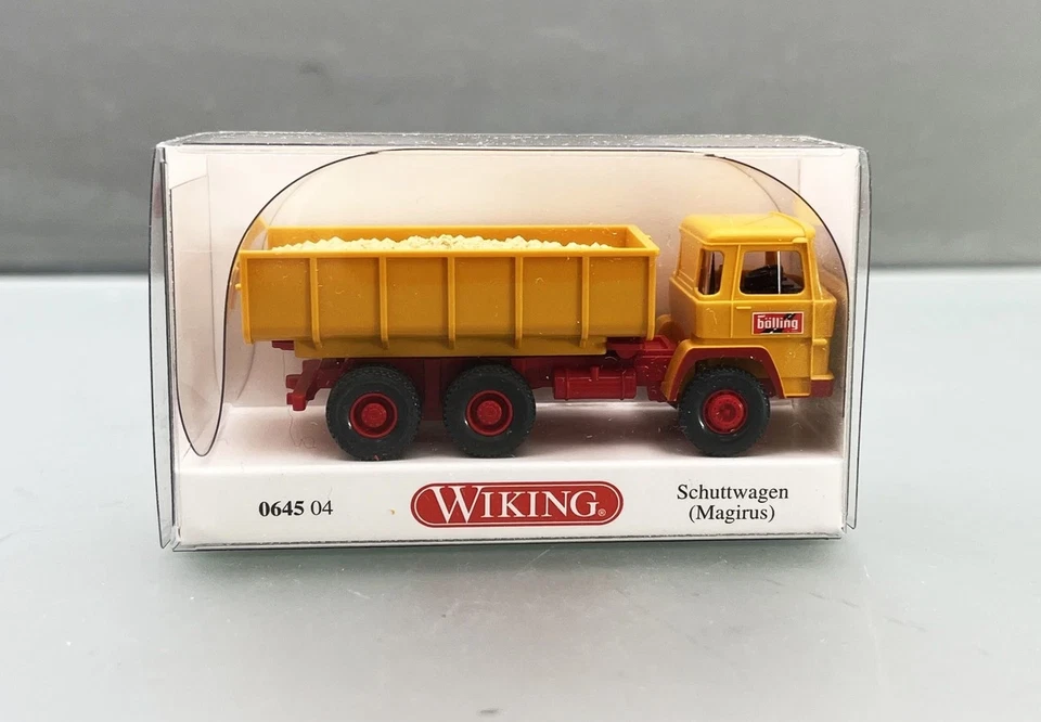 1:87 WIKING 064504 Schuttwagen Magirus Carro Detriti - Immagine 1 di 1