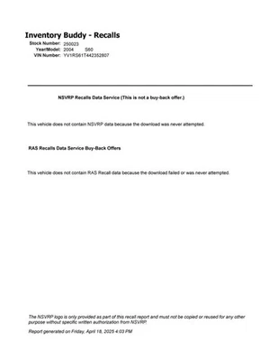 Engine Station Wgn 2.4L VIN 61 B5244S Engine Fits 03-07 VOLVO 70 SERIES 2680004 Foto 1 de 2