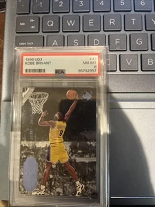 1996 Upper Deck UD3 Kobe Bryant #43       PSA 8 - Picture 1 of 2