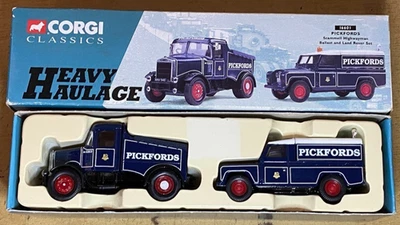 Corgi Classics 16601 Pickfords Scammell Highwayman ballast truck and Land Rover - Image 1 of 4