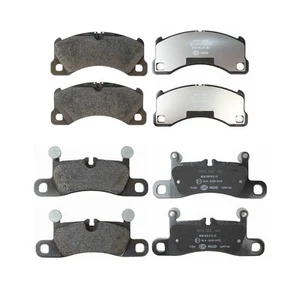 Hella Front Rear Low-Met Disc Brake Pads Kit For Cayenne Touareg S Hybrid - Picture 1 of 1