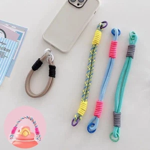 Rainbow Hanging Chain Ring Detachable Rope Rope Keychain Lanyard Strap Woman - Photo 1 sur 17