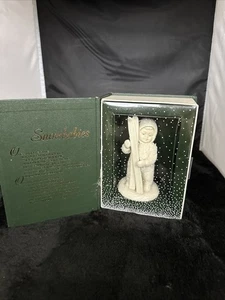 Estatuilla de esquí vintage Department 56 Tales of the Snow Babies Let's Go Taiwán - Imagen 1 de 10