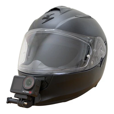 MARKENLOS Scorpion Exo 491 GoPro Kinnhalterung, Action Cam Halterung inkl. viel Zubehör