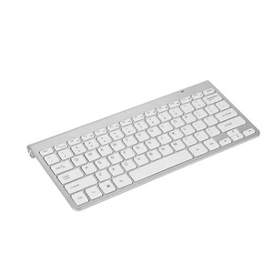Slim 2.4GHz Wireless Keyboard And Mouse Kit For Desktop Laptop Silver - Picture 1 of 24