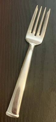 Retroneu Everyday DERBY Pattern Glossy 18/10 Stainless SALAD FORK 6-3/8” Korea - Image 1 of 4