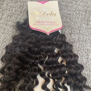 Deep Wave BundleVirgin Deep Curly Human Hair Extension - Picture 1 of 5