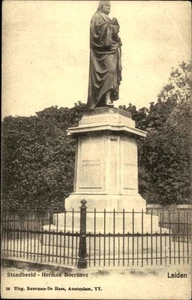 LEIDEN gran postal antigua Holanda Herman Boerhave alrededor de 1900 Países Bajos postal - Imagen 1 de 1