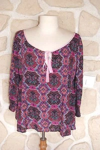New Size L ALDO MARTINS Brand Purple Tone Top Tagged €99 - Picture 1 of 2