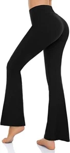 Women’s Bootcut Yoga Pants - Flare Leggings for Women High Waisted - Picture 1 of 5