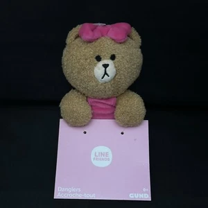 GUND Line Friends - Choco Bear Dangler Hanging Plush - Brand New - Picture 1 of 5