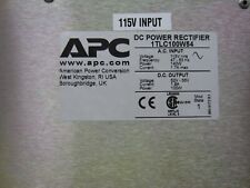 APC 1TLC100W54 DC Power Rectifier 100w 115v (4 in stock)