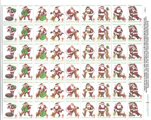 US Christmas Seals 1981 - Full Sheet Vintage American Lung Association - Picture 1 of 1