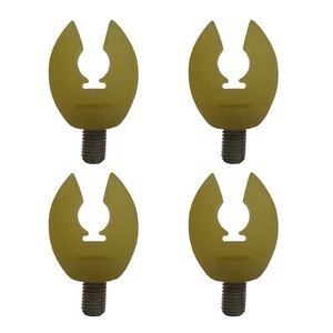 CARP FISHING FLEXIBLE RUBBER ROD BACK RESTS - Picture 1 of 5