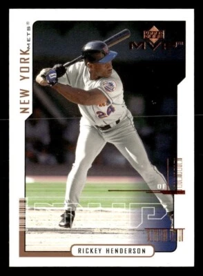 Rickey Henderson 2000 Upper Deck MVP  Card #118 New York Mets - Image 1 of 2