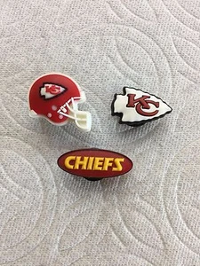 KANSAS CITY CHIEFS JIBBITZ KANSAS CITY CHIEFS SHOE CHARMS NFL JIBBITZ - Bild 1 von 4