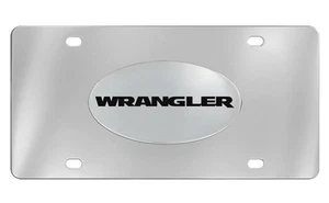 Placa de licencia frontal decorativa emblema de tocador para Jeep Wrangler - Imagen 1 de 1