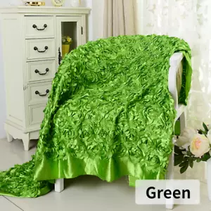 3D Rosen Blumen Stoff Hochzeit Teppich Tuch Handarbeiten Nähen DIY Bekleidung - Bild 1 von 19