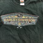 Retro Harley Davidson Black 2002 Freedom Colorado Graphic T-Shirt Adult Size M
