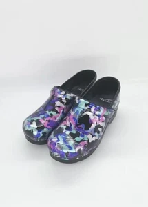 8882 Dansko Damen Professional Mermaid Lackleder Clog Größe 37 EU 6,5-7US - Bild 1 von 9