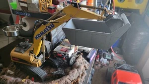 Huina Loader Bedding Rock Box Tamiya Trailer Load Prop King Grand Knight Hauler - Picture 1 of 7