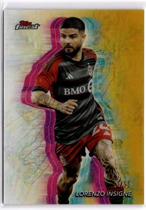 Lorenzo Insigne 2024 Topps Finest MLS HoloGlow Gold #7 Toronto FC #21/50 - Picture 1 of 2